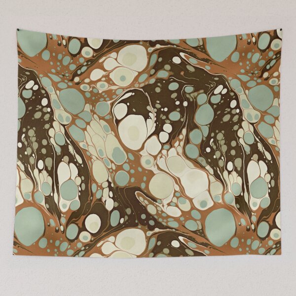 Item preview, Suminagashi Marbled Paper Replica designed and sold by Geek Updated.