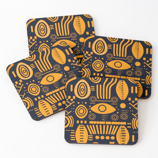 Item preview, African-Inspired Pattern - Vibrant Cultural Design - Versatile Print" designed and sold by SRdigitaz.
