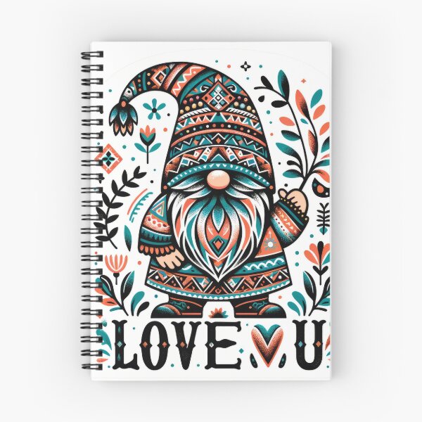 Item preview, t-shirt graphic design featuring a gnome designed and sold by Lucky-jl.