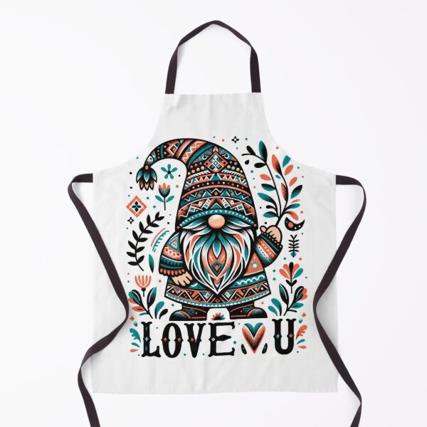 Item preview, t-shirt graphic design featuring a gnome designed and sold by Lucky-jl.
