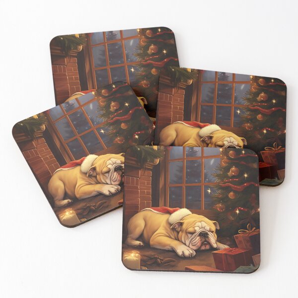 Item preview, Cheerful Bulldog Presents designed and sold by cute-animals99.