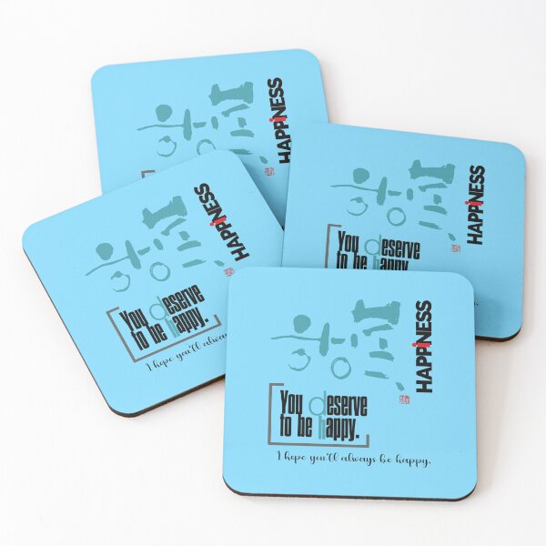 Item preview, You deserve to be happy. designed and sold by hojeong-art.