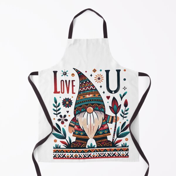 Item preview, t-shirt graphic design featuring a gnome designed and sold by Lucky-jl.