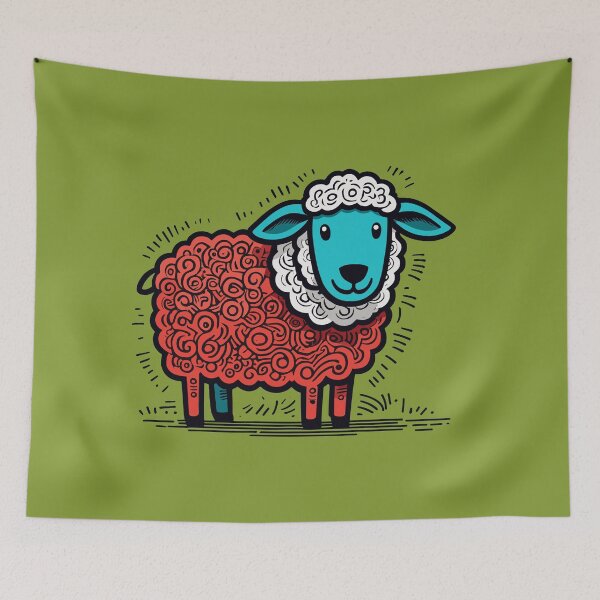 Item preview, Rose Sheep designed and sold by MindFrank.