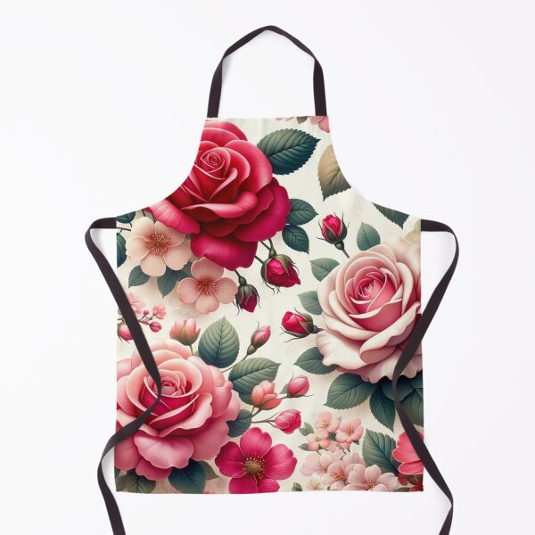 Item preview, Vintage Floral Roses and Cherry Blossoms designed and sold by floraldesigns-v.