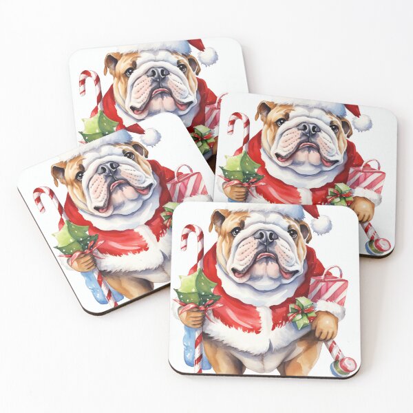 Item preview, Cheerful Bulldog Surprise designed and sold by cute-animals99.