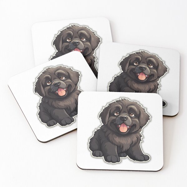 Item preview, Newfoundland Majesty - Cartoon Dog Portrait designed and sold by PureGlee.