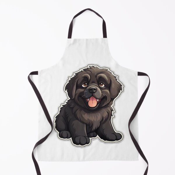 Item preview, Newfoundland Majesty - Cartoon Dog Portrait designed and sold by PureGlee.