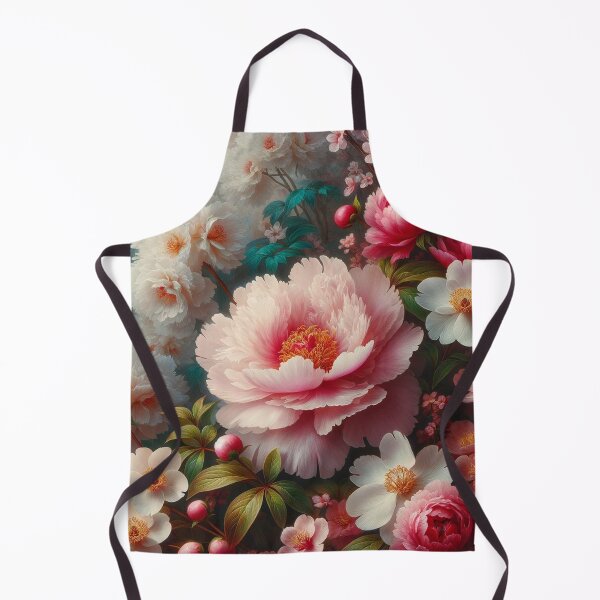 Item preview, Vintage Blossom Serenity: Peonies and Cherry Bliss designed and sold by floraldesigns-v.