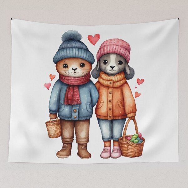 Item preview, seal in love with heart in hand designed and sold by wplamkung.