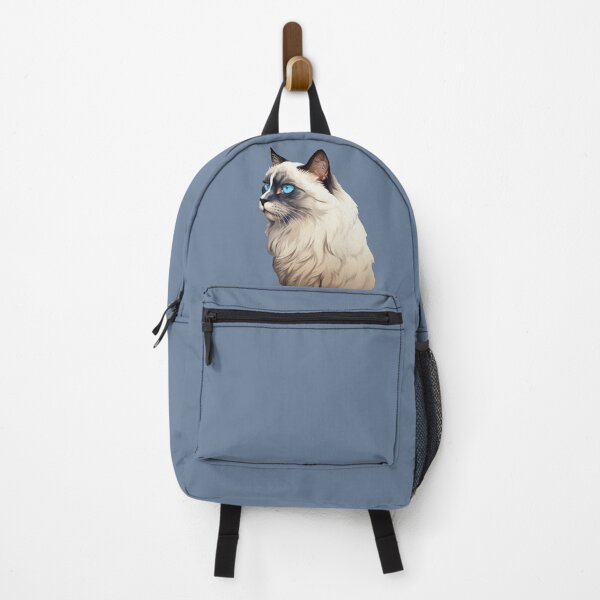 Item preview, Thoughtful Serenity - Ragdoll Cat Profile in Digital Painting designed and sold by solrevolver.