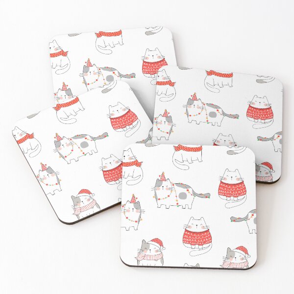 Item preview, Furrball Christmas Cat  designed and sold by LabZoidd.
