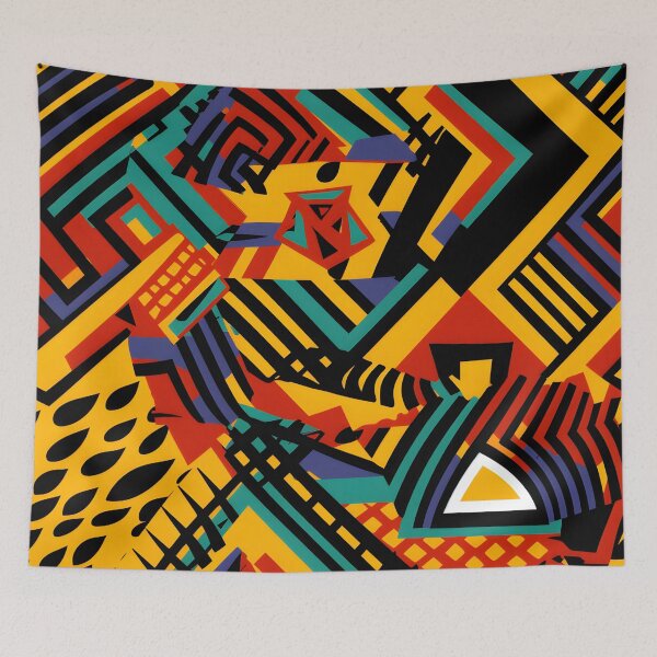 Item preview,  African-Inspired Pattern - Vibrant Cultural Design - Versatile Print" designed and sold by SRdigitaz.