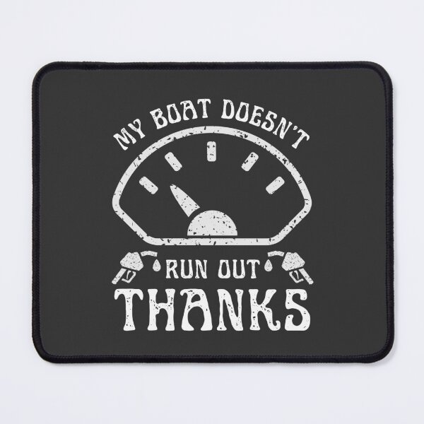 Item preview, Funny Quotes My Boat Doesn't Run On Thanks Boating Lover Captain Gifts Sailing Vacation Trip designed and sold by LittleZea.