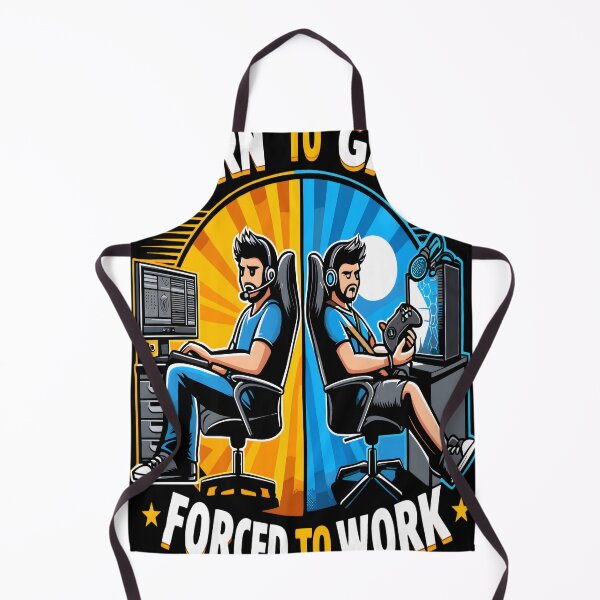 Item preview, Born To Game Forced To Work Video Gamer designed and sold by KitonicTees.