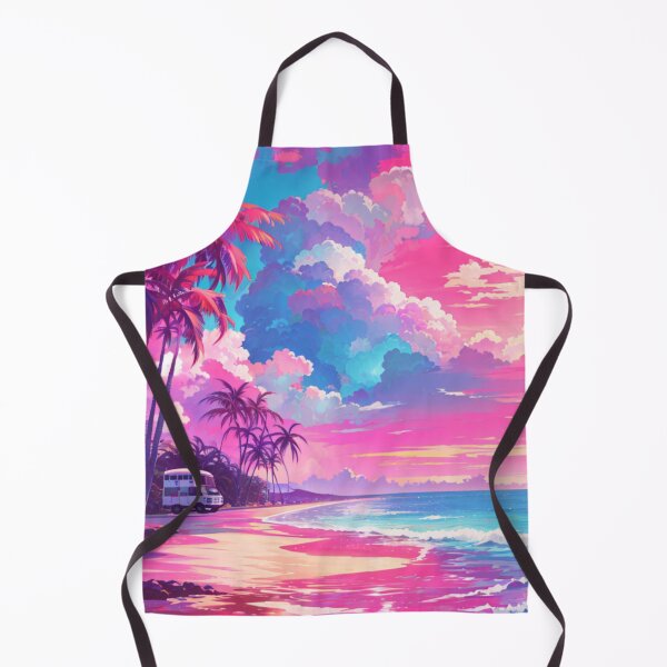 Item preview, 001 Colorful Beach Landscape designed and sold by Alexis Art Collection.