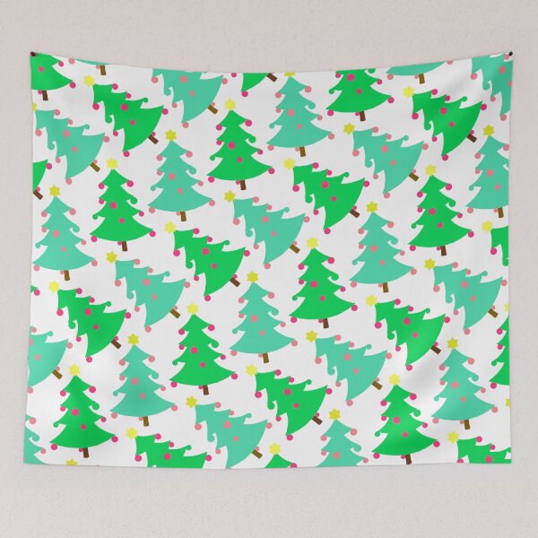 Item preview, Christmas Trees on White designed and sold by BeJolley.