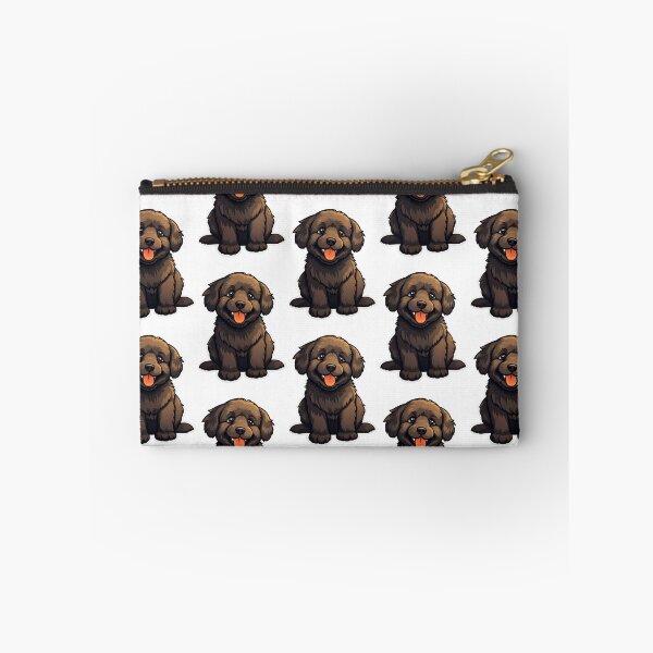 Item preview, Whimsical Newfoundland Essence - Cartoon Dog Art designed and sold by PureGlee.