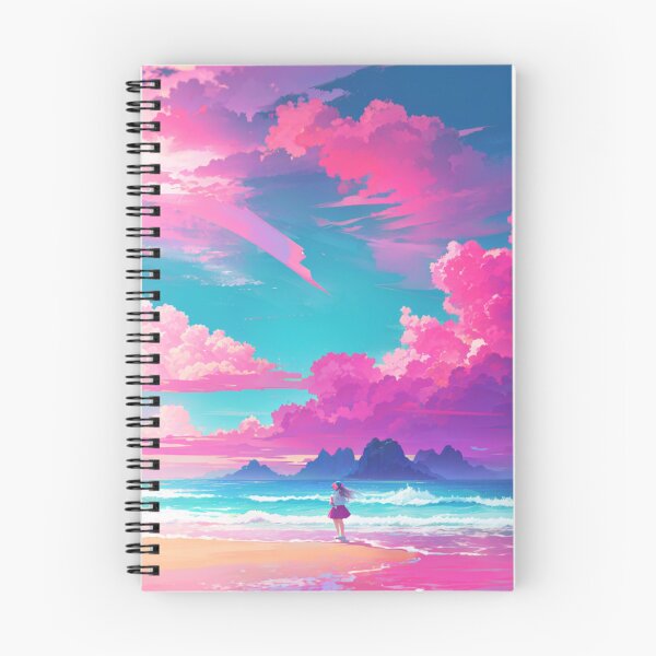 Artikelvorschau, 002 Colorful Beach Landscape entworfen und verkauft von Alexis Art Collection.