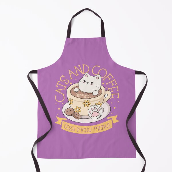 Item preview, Cats and Coffee Cozy Meow-ments designed and sold by RuggedCocoShop.