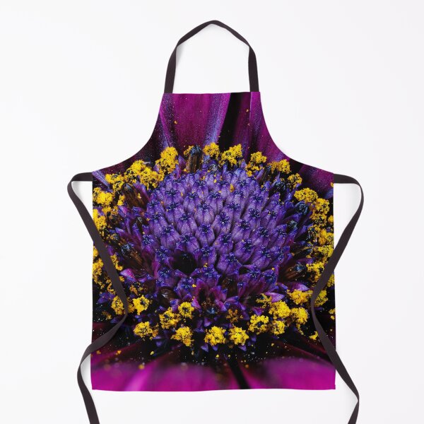 Item preview, Macro photography of a purple cape daisy designed and sold by Giuseppe Cammino.