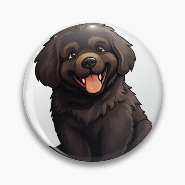 Item preview, Newfoundland Splendor - Illustrated Canine Majesty designed and sold by PureGlee.