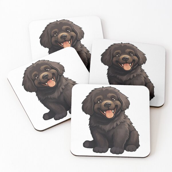 Item preview, Newfoundland Splendor - Illustrated Canine Majesty designed and sold by PureGlee.