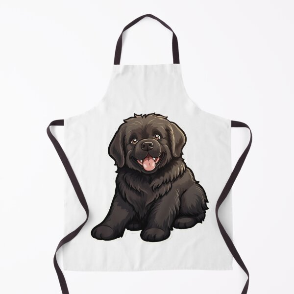 Item preview, Quintessential Newfoundland Charm - Cartoon Dog Art designed and sold by PureGlee.