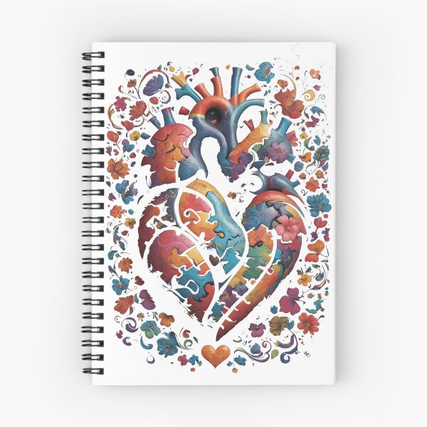 Item preview, Title for "Be Fearlessly Authentic": "Authenticity Unleashed" symbol of love and heart  designed and sold by Manoj Kumar  Mandali.