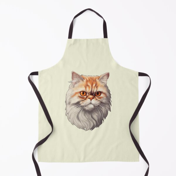 Item preview, Serene Elegance - Persian Cat in Detailed Illustration designed and sold by solrevolver.