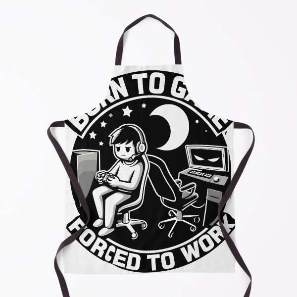 Item preview, Born To Game Forced To Work designed and sold by KitonicTees.
