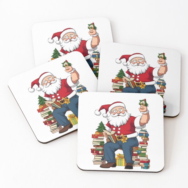 Item preview, Santa clause with books designed and sold by UltimateWorld.
