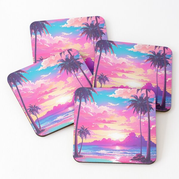 Item preview, 005 Colorful Beach Landscape designed and sold by Alexis Art Collection.