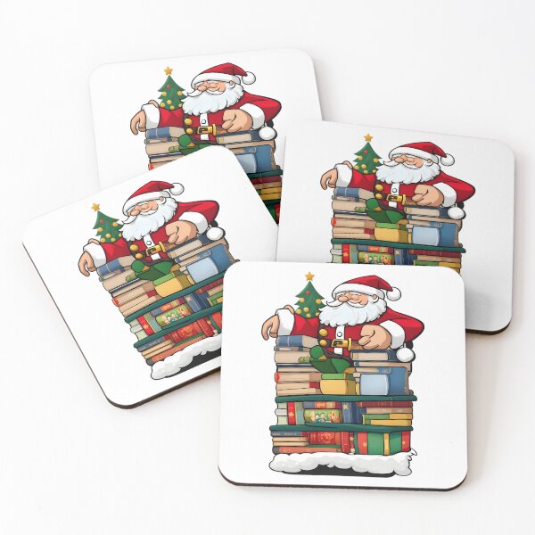 Item preview, Santa Clause with Books designed and sold by UltimateWorld.