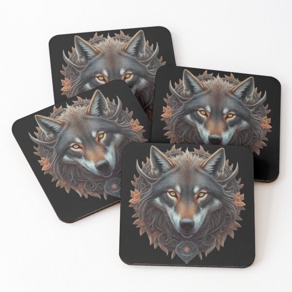 Item preview, Wolf Talisman designed and sold by FlexYourMind.