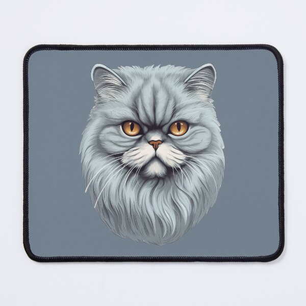 Item preview, Stoic Splendor - Persian Cat Portrait designed and sold by solrevolver.