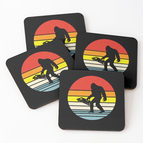 Item preview, Vintage Bigfoot Cornhole Player, Cornhole Player, Dummy Boards, Sack Toss Game, Beer Lover designed and sold by behindthefacts.