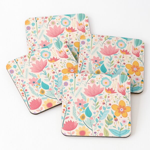 Item preview, colorful flowers designed and sold by Digital-art49.