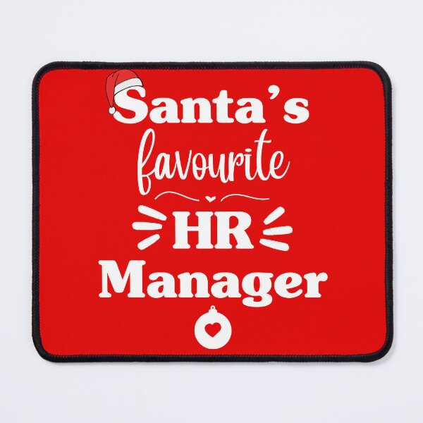 Item preview, Santa's Favourite HR Manager | Hr Xmas designed and sold by dooddles.