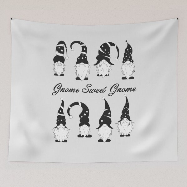 Item preview, Gnome Sweet Gnome. Cute Christmas Gnomes designed and sold by Rebel-Design.