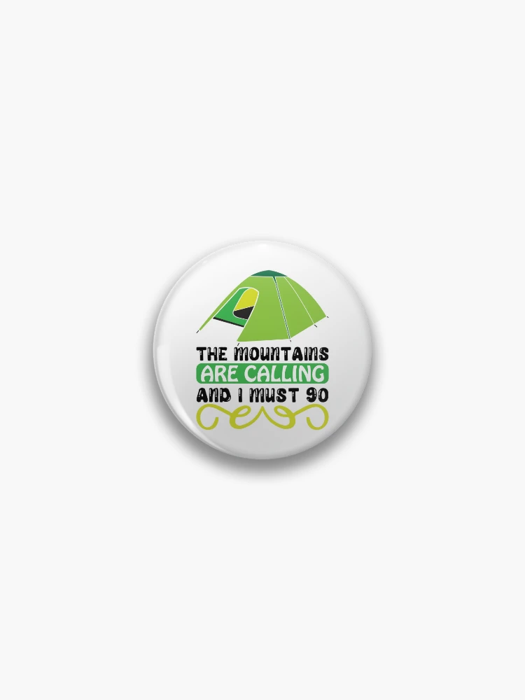 Thumbnail 1 of 3, Pin, Camping designed and sold by ROKANDESIGNART.