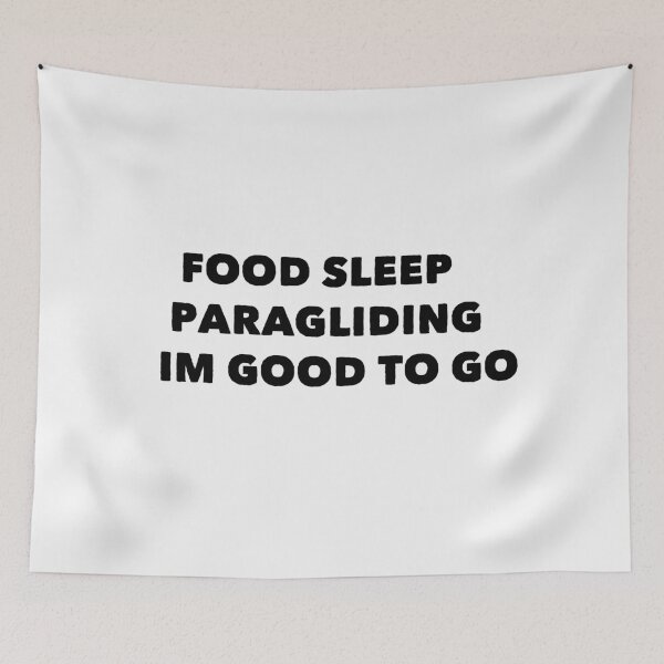 Item preview, funny paragliding quotes designed and sold by sarina G.