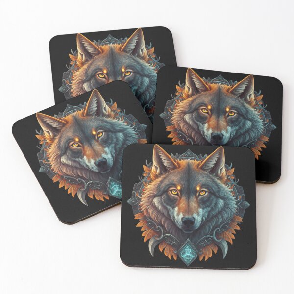 Item preview, Wolf Talisman designed and sold by FlexYourMind.