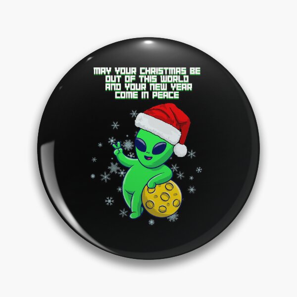 Item preview, Christmas Alien Peace designed and sold by Imemewell.