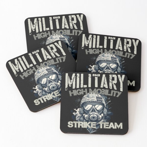 Item preview, Military High Mobility Strike Team - Badass Military designed and sold by EmiAndMike.