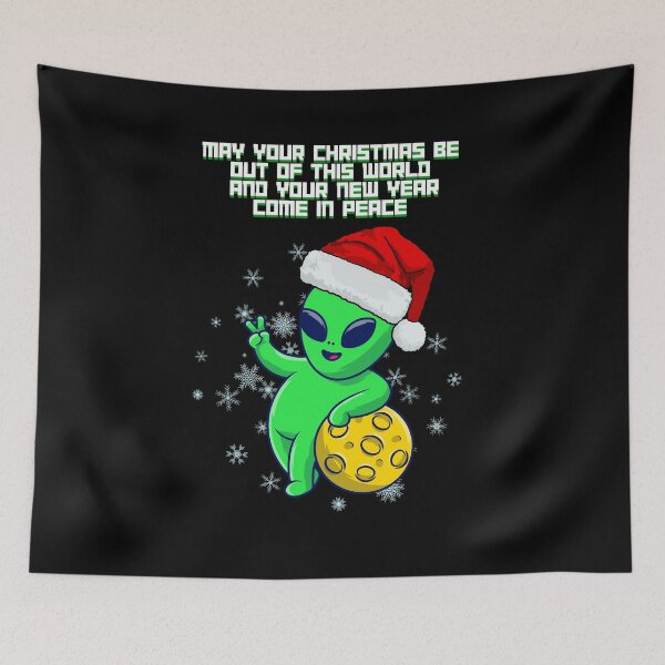 Item preview, Christmas Alien Peace designed and sold by Imemewell.