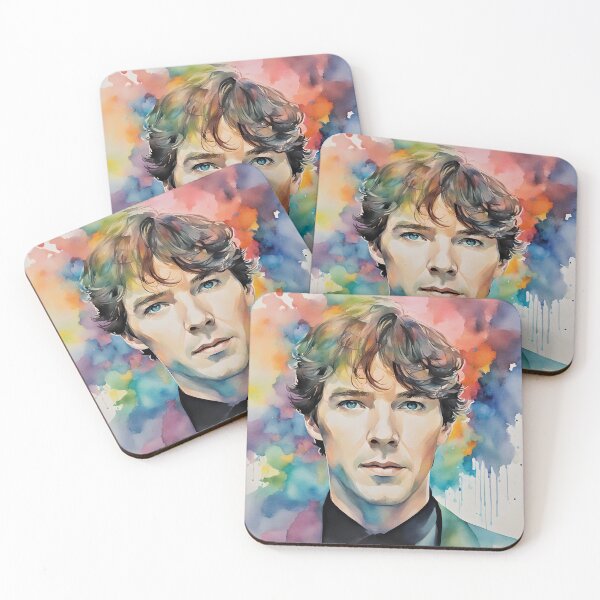 Item preview, acuarelas con Benedict Cumberbatch designed and sold by bogfl.