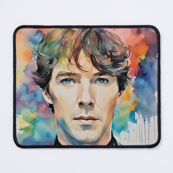 Item preview, watercolors with Benedict Cumberbatch designed and sold by bogfl.