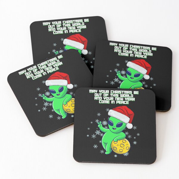 Item preview, Christmas Alien Peace designed and sold by Imemewell.
