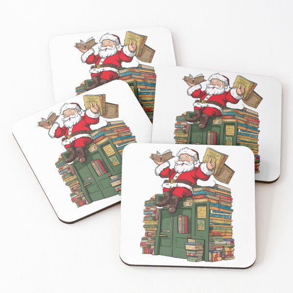 Item preview, Santa Clause with Books designed and sold by UltimateWorld.